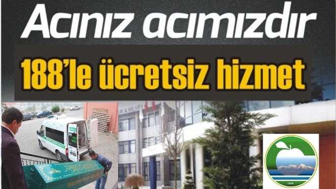 Belediyeden Ücretsiz dev Hizmet