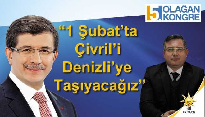 AK PARTİ İLÇE TEŞKİLATI İL KONGRESİNE HAZIR