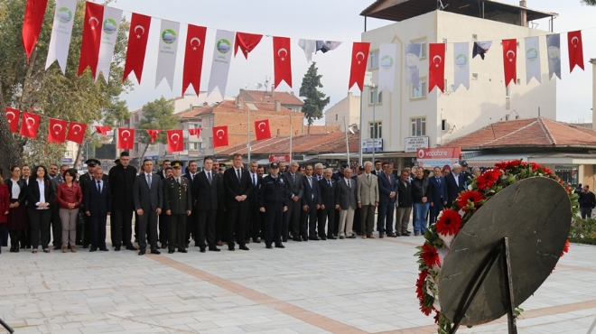 10 KASIM ATATÜRK'Ü ANMA TÖRENLERİ YAPILDI