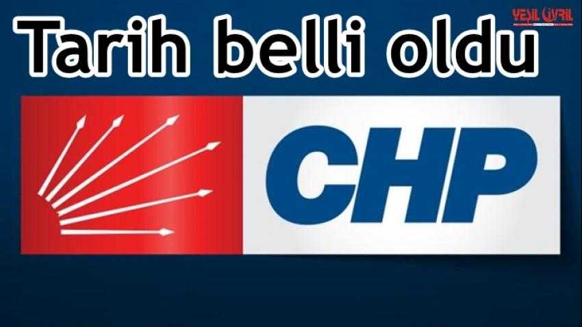 CHP DANIŞMA KURULU TARİHİ BELLİ OLDU