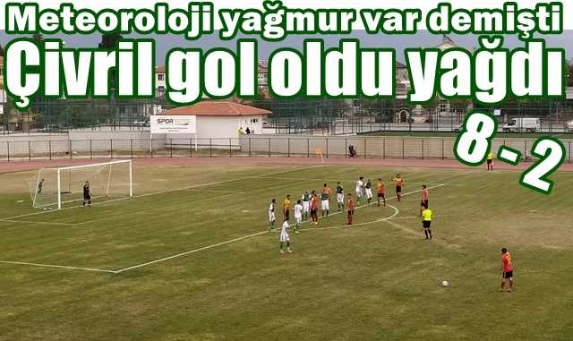 GOL YAĞMURUNA H.İBRAHİM BAŞLADI HÜSEYİN BİTİRDİ