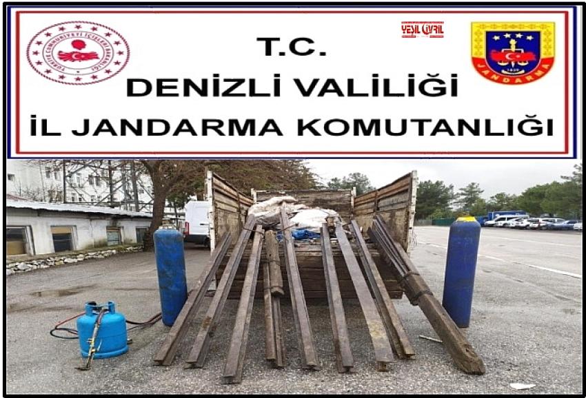 TREN YOLU HIRSIZLARI YAKALANDI