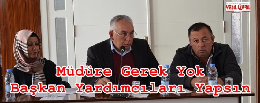 BELEDİYEDE BİR MÜDÜRLÜK DAHA KURULACAK