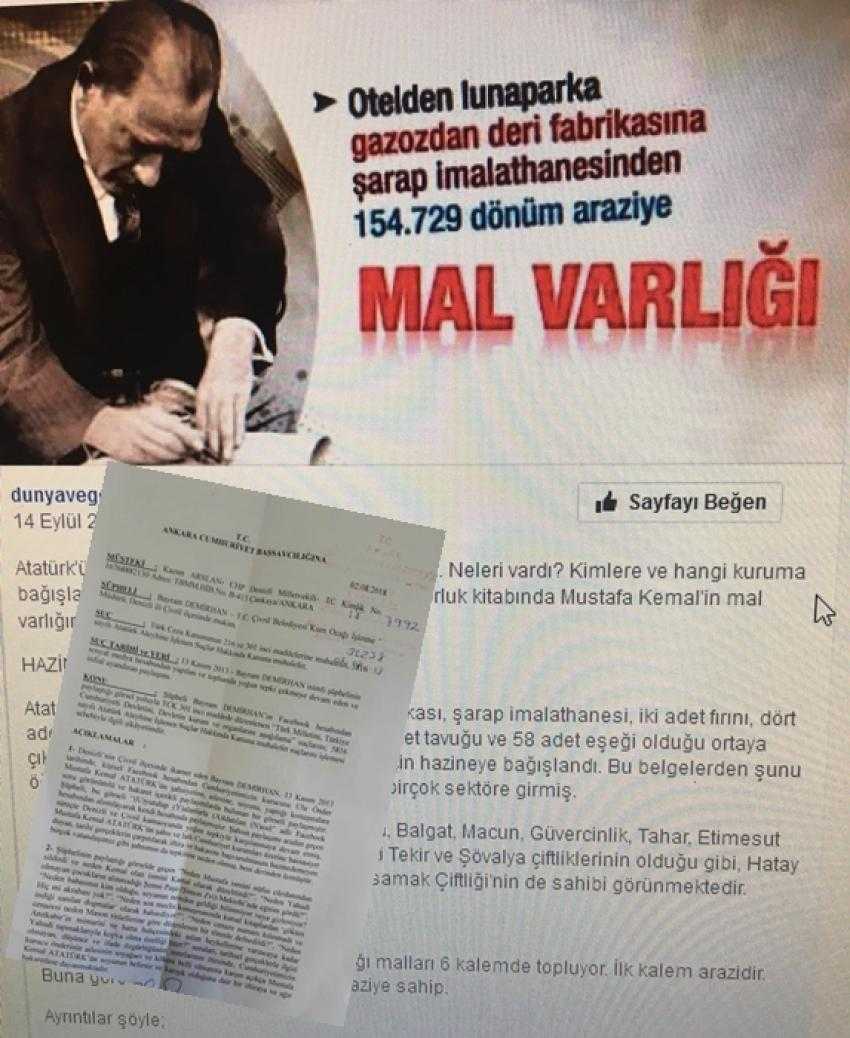 KAZIM ARSLAN ATATÜRK’E HAKARETE SESSİZ KALMADI