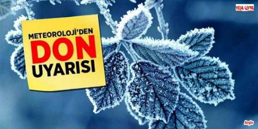 METEOROLOJİDEN ÇİFTÇİLERE 