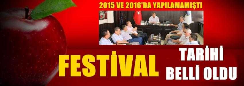 ELMA FESTİVALİ TARİHİ BELLİ OLDU