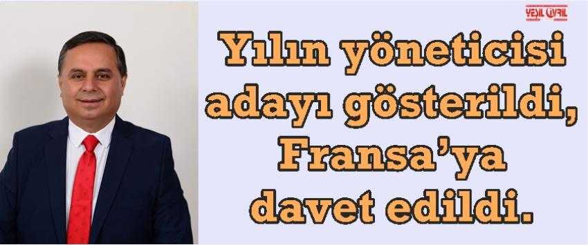 ÇAL BELEDİYE BAŞKANI YILIN ŞEHİR YÖNETİCİSİ” ADAYI GÖSTERİLDİ, FRANSA’YA DAVET EDİLDİ.