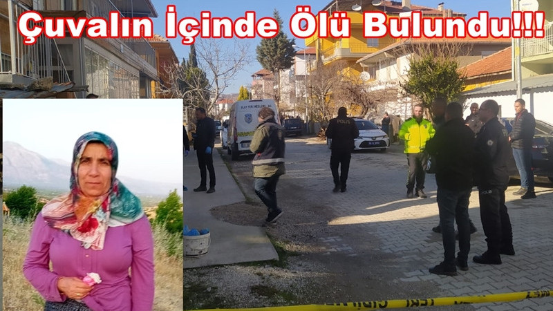 ÇİVRİLLİ KAYIP KADINI ÖLDÜRMÜŞLER ÇUVALIN İÇİNDE BAHÇEYE ATMIŞLAR