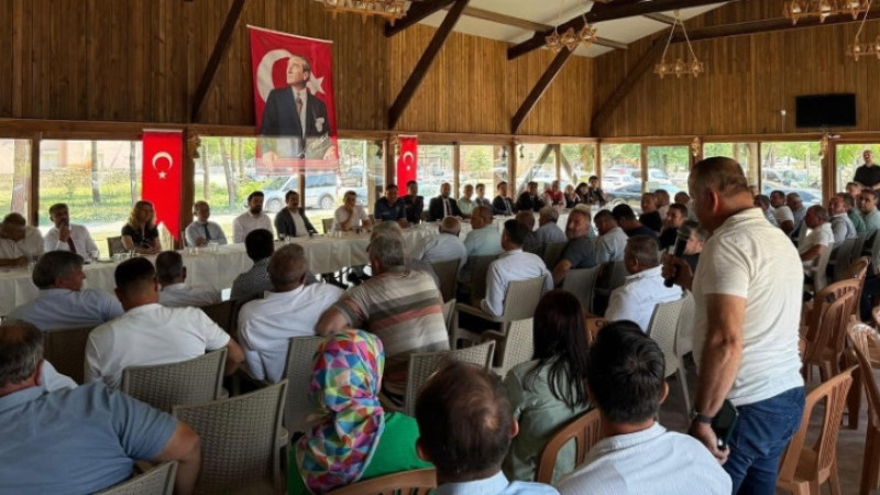 ÇİVRİL'DE KAYMAKAM FATİH CIDIROĞLU BAŞKANLIĞINDA MUHTARLAR TOPLANTISI YAPILDI