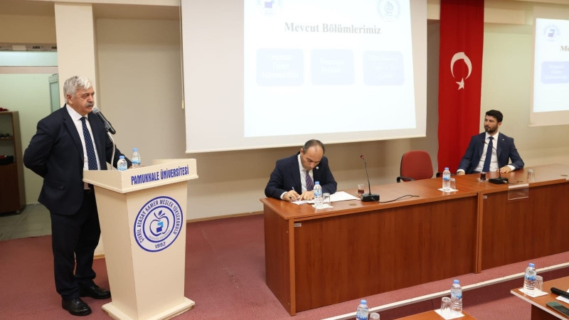 Pamukkale Üniversitesi Çivril Yerleşkesi Akademik Yıl Açılışı Yapıldı