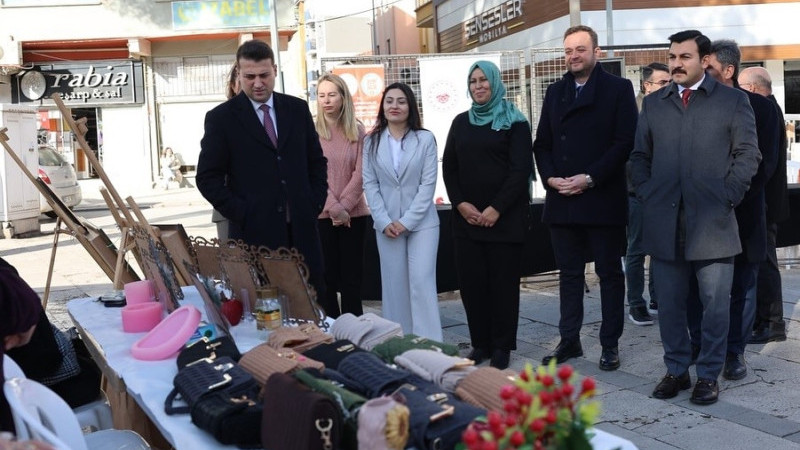 Çivril'de SODAM Sergisine Protokol Desteği