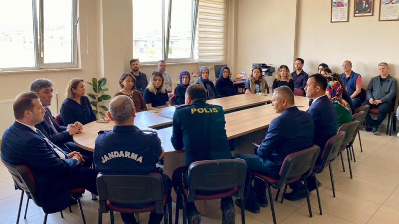 Çivril’de Okul Güvenliği Toplantısı Yapıldı