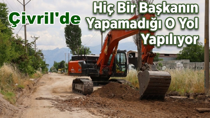 Işıklı Yolunda 'Rauf Denktaş Caddesi' Çalışmalar Başladı