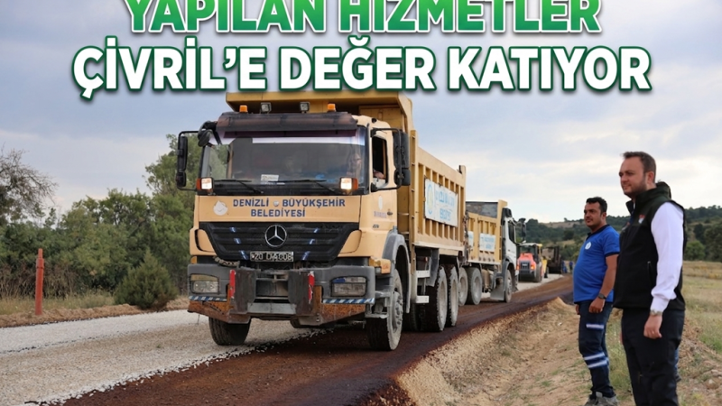 Çivril'in En Uzak Mahallesi Tatarcık Asfaltla Tanıştı