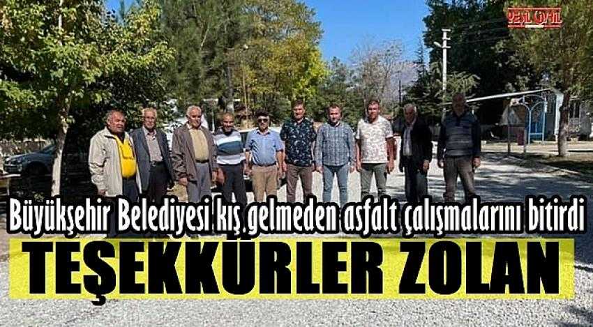 TEŞEKKÜRLER ZOLAN