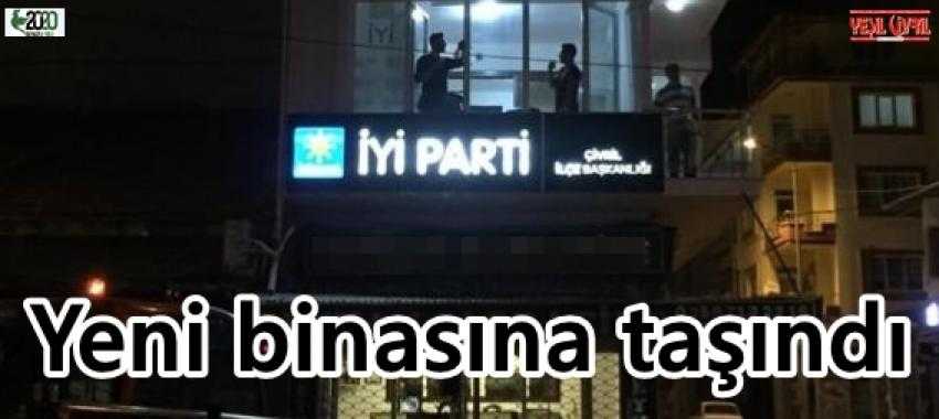 İYİ PARTİ YENİ BİNASINA TAŞINDI