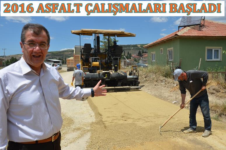 ASFALT ÇALIŞMALARI KOÇAK'TAN BAŞLADI