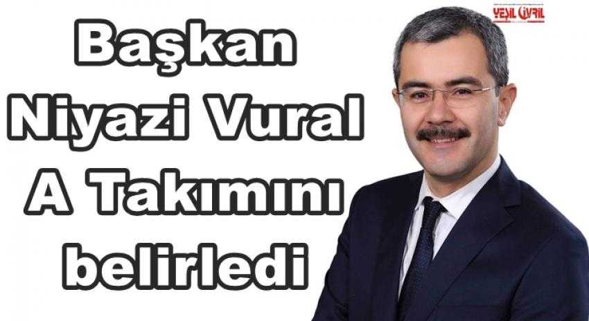 BAŞKAN EKİBİNİ BELİRLEDİ