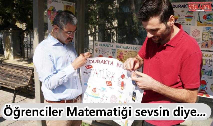 DURAKTA MATEMATİK PROJESİ ÇİVRİL'DE