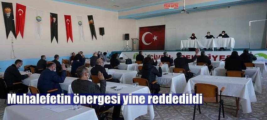 MUHALEFET ÖNERGE VERDİ CUMHUR İTTİFAKI REDDETTİ