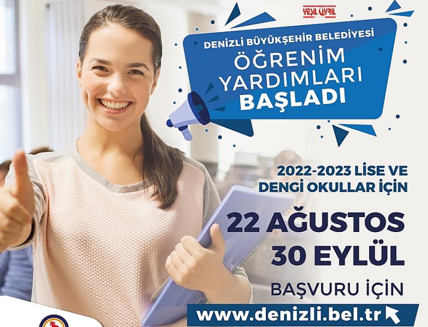 ÖĞRENİM YARDIMI MÜRACAATLARI BAŞLADI