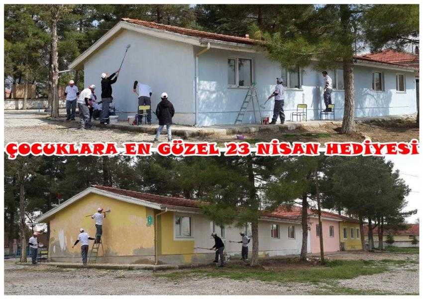 PİNT’DEN ÇİVRİLLİ ÖĞRENCİLERE 23 NİSAN HEDİYESİ