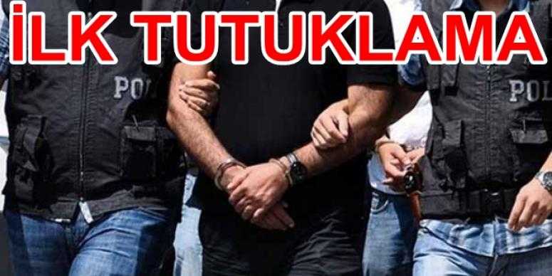 ÇİVRİL'DE İLK TUTUKLAMA