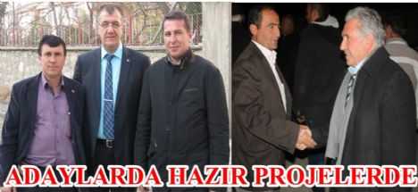 Adaylarda Hazır Projelerde