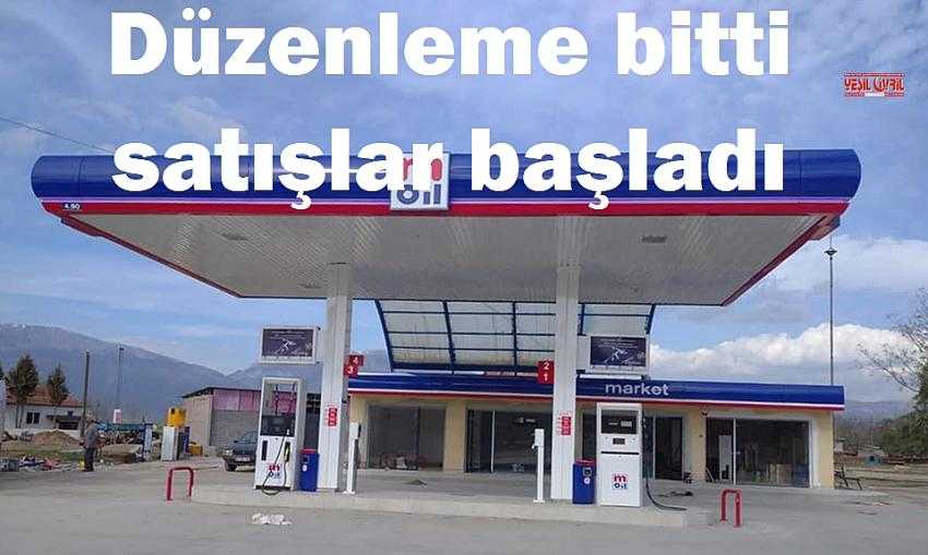 IRGILLI İSTASYONU AKARYAKIT SATIŞINA BAŞLADI