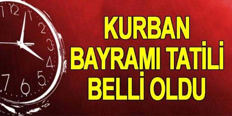 BAYRAM TATİLİ SÜRESİ BELLİ OLDU