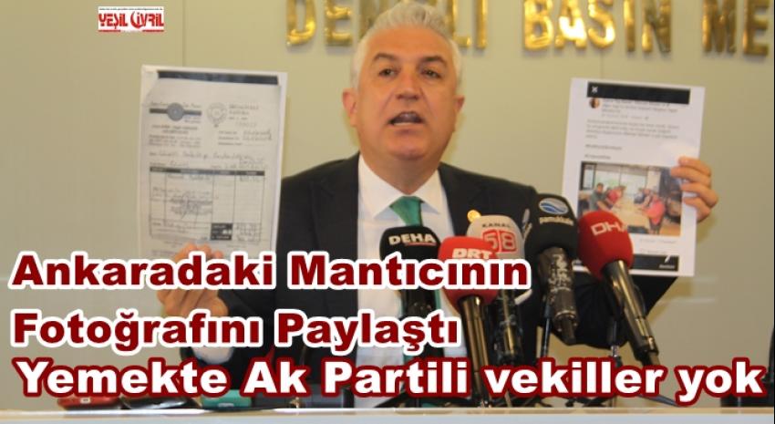 MANTICIDA ÇEKİLMİŞ FOTOĞRAFI KAMUOYU İLE PAYLAŞTI