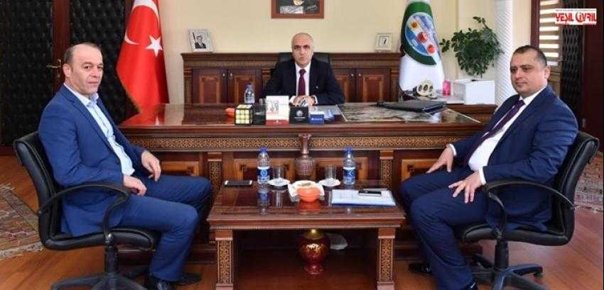 VALİ HASAN KARAHAN ÇİVRİL’İ ZİYARET ETTİ